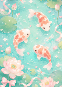 好運蓮花錦鯉 003