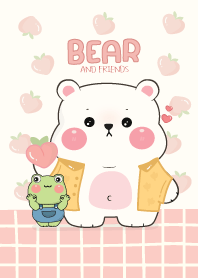 Bear and friends Peach