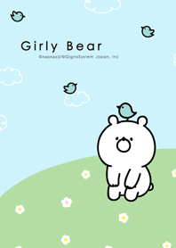 Girly Bear Line Theme Line Store