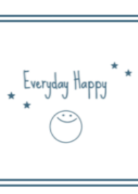 Everyday Happy (blue)
