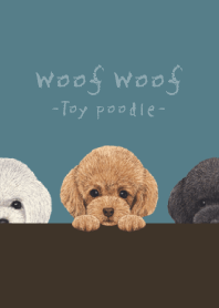 Woof Woof - Toy poodle - CLASSY BLUE