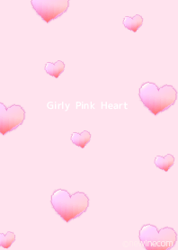 Girly Pink Heart