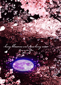 桜とストロベリームーン✨運気上昇✨3