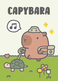 Plump Capybara outing 2024 LET'S DRAW