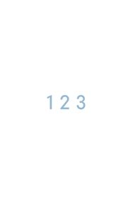 123 - white aqua