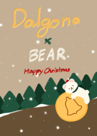 Dalgona x BEAR : Happy Christmas