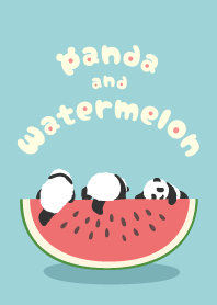 Cute Baby Panda - Watermelon Ver.2