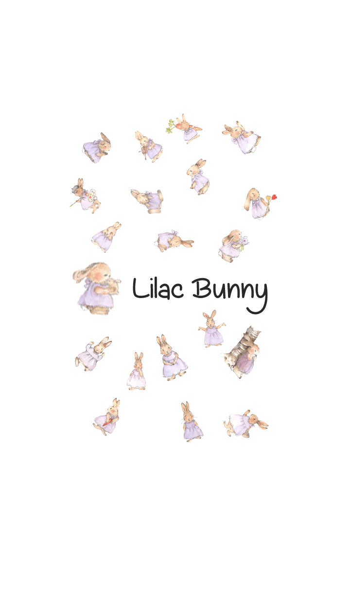 Lilac bunny