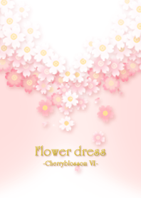 Flower dress -cherryblossom 6-*