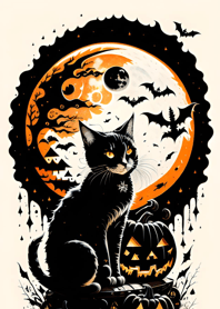 halloween cat 8d7B85