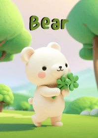 White Bear and Clover Leaf 3 (JP)