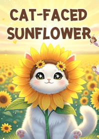 ดอกทานตะวันหน้าแมว