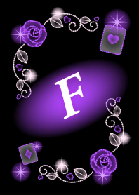 F-Initial-Purple Rose Illumination