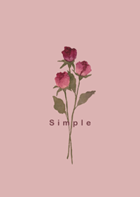 simple Red bouquet