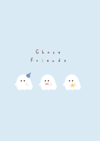 Ghost Friend/ blue white