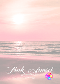 運気上昇 癒しのビーチ Pink Sunset3