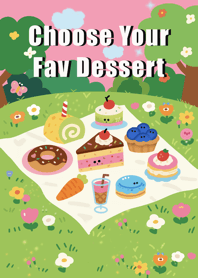 Choose Your Fav Dessert (Pink)