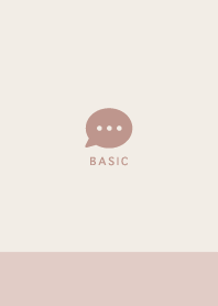 Basic// Beige&Brown/Peach Pink/03