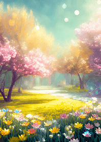Beautiful real scenery(Spring-738)