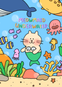 Meowmaid Underwater