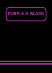 Purple & Black theme