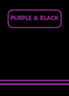 Purple & Black theme