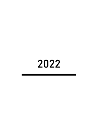 Minimalist 2022.White