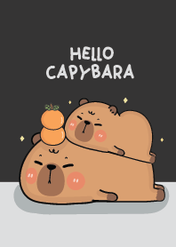 คาปิบาร่า หมามะพร้าว : ธีมสีดำ