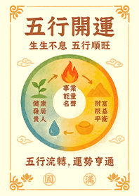 Five Elements Bring Good Luck 1U