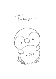 モノクロたこぺん