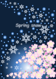 Spring snow