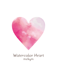 Watercolor Heart -SIMPLE- 18