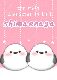 shimaenaga2 bird theme pink.