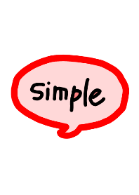 simple【あか】