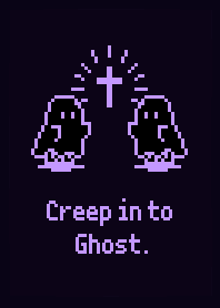 Sheet Ghost Creep in Ghost - B& Purple 2