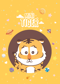 Tiger Mini Cute Galaxy Yellow