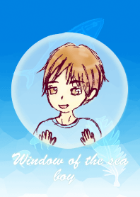 Window of the sea boy