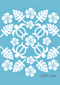 I Love Hawaii Hawaiian quilt #25
