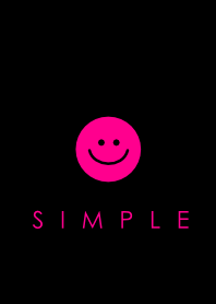 SIMPLE SMILE(black pink)Ver.4