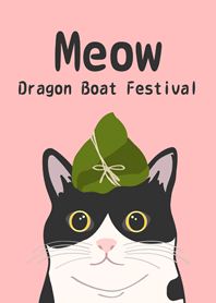 cat dragon boat festival(Sakura pink)