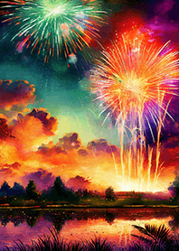 Beautiful Fireworks Theme#332