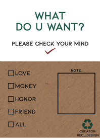 CHECK NOTE COFFEE WHITE BROWN