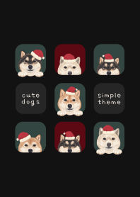 DOGS - 柴犬 - クリスマス