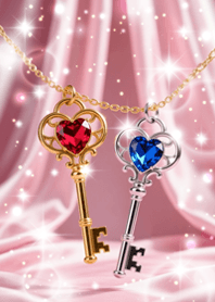 Love luck UP! Heart Key