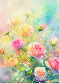 薔薇(バラ)の花の着せかえ(R5921)