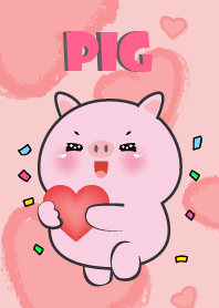 Cute Pig Pig InLove Theme