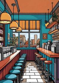 Cozy Coffee shop 4BB960