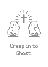 Sheet Ghost Creep in Ghost - Gray 02