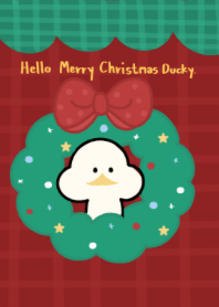 Hello Merry christmas ducky