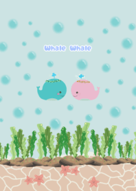 two cute whales (Revised Version)